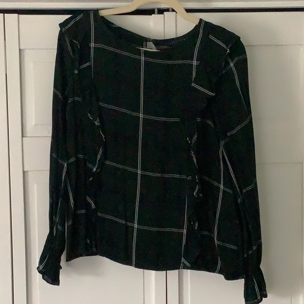 Sanctuary plaid top